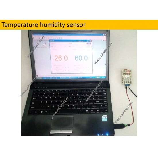 Humidity Temperature Module 1AI DHT11 12bit RS485 Modbus