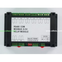 8 DO  8 Relay 10A RS485 Modbus Module